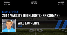 Will Lawrence highlights via Hudl