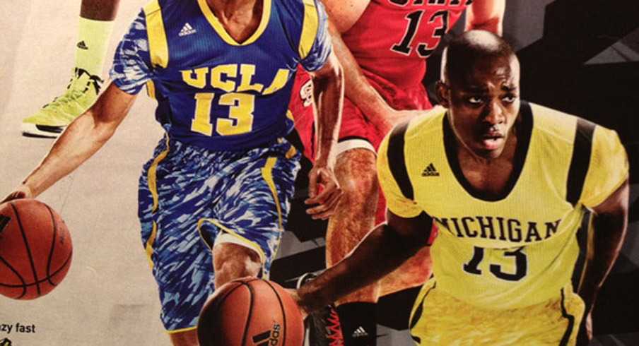 Adidas NCAA Tournament jerseys now have sleeves AND Zubaz