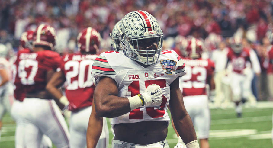 No. 1 Ohio State 38, Hawaii 0: Ezekiel Elliott scores three touchdowns in  win over Rainbow Warriors