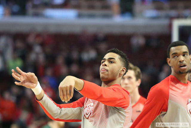 d angelo russell loading shirt