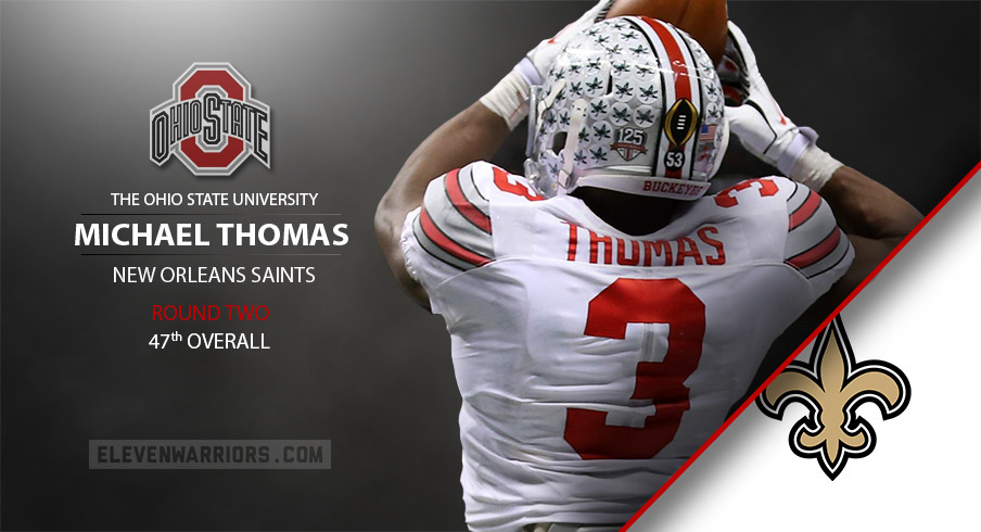 Drafted: Michael Thomas Selected 47th Overall By The New Orleans Saints in  2016 NFL Draft