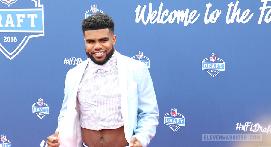 ezekiel elliott draft day outfit