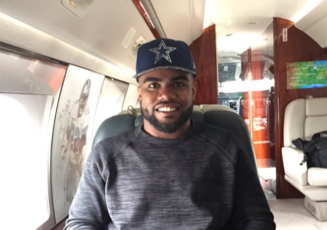 Jared Christopher on X: Zeke Elliott with the throwback Emmitt Smith jersey  in pregame before the #Cowboys #Lions game #MNF on @ESPN   / X