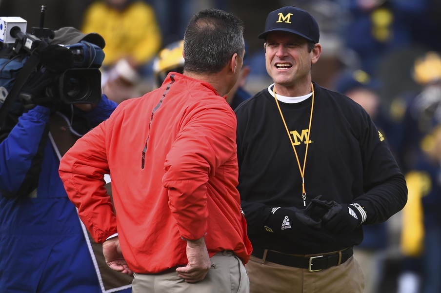 Michigan's Jim Harbaugh might want to think again about bolting