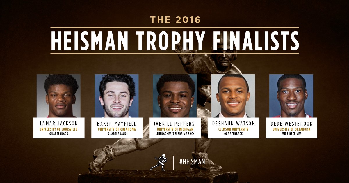 National writers make cases for Dede Westbrook, Baker Mayfield to win  Heisman Trophy