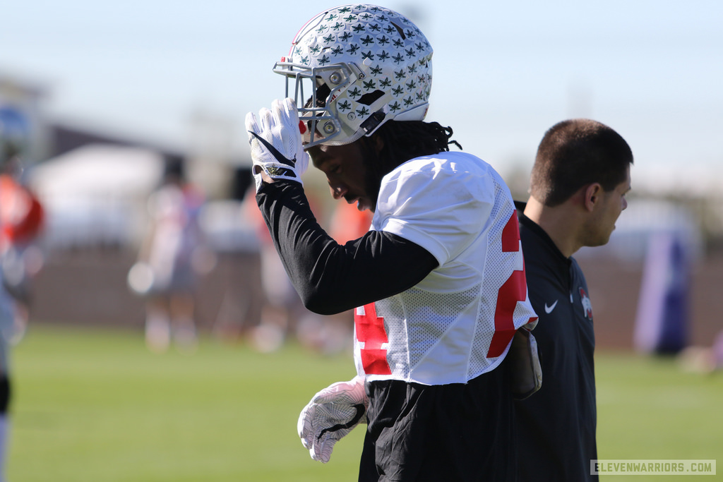 How Do You Quantify Malik Hooker's Range? It Starts With the Red Lines on  Ohio State's Practice Field