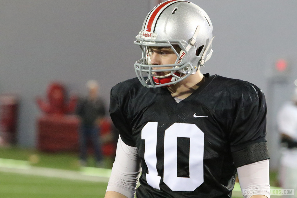 Ohio State football  Backup QB Burrow out indefinitely