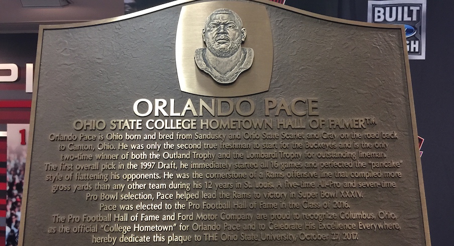 Orlando Pace: 11th Buckeye Enshrined Into Pro Football Hall of Fame - Ohio  State