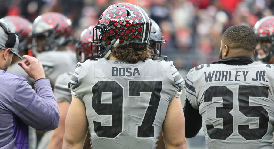 Nick Bosa out for Penn State, Robert Landers returns