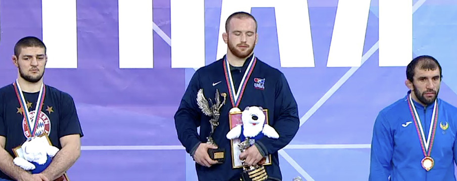 Kyle Snyder named top international wrestler at the 2018 Yarygin Grand Prix