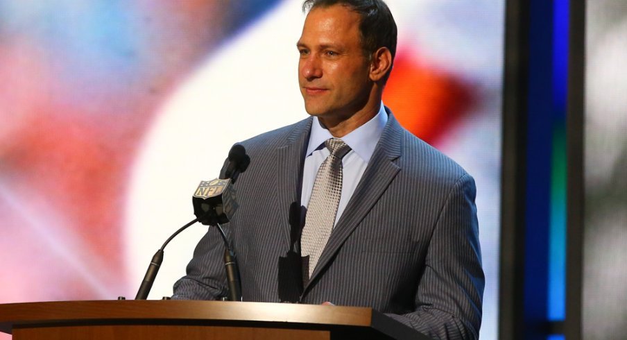 Chris Spielman among Lions contingency at Ohio State's pro day