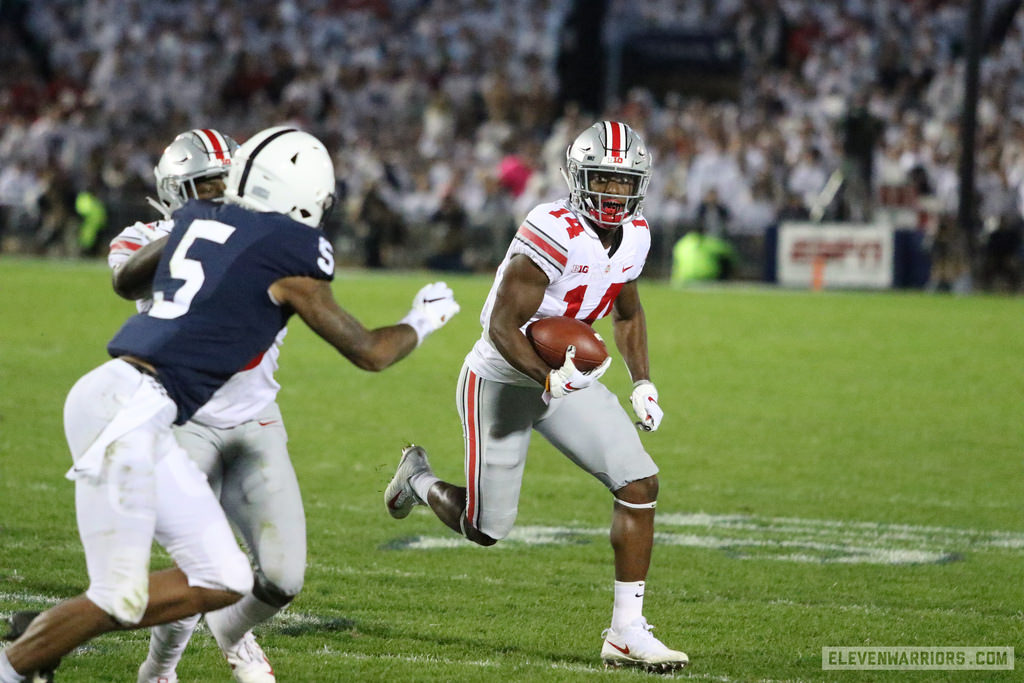 J.K. Dobbins and Mike Williams will lift your team to victory