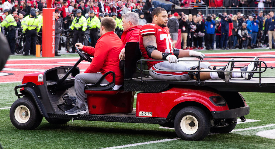 Demetrius Knox Still Recovering from Season-Ending Foot Injury