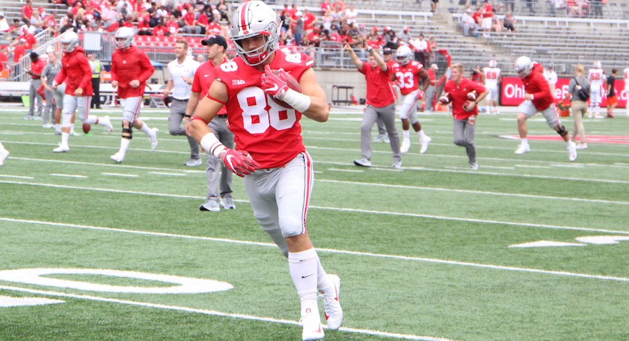 Tight end Jeremy Ruckert in line for an even bigger role this year