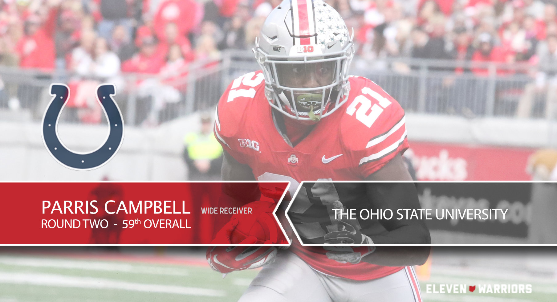 First look at WR Parris Campbell in - Indianapolis Colts