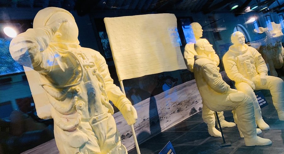 Ohio State Fair Butter Sculpture Pays Tribute to Apollo 11 Moon Landing  Mission