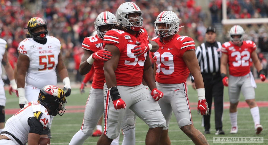 Ohio State Obliterates Maryland 73 14 To Improve To 9 0 On