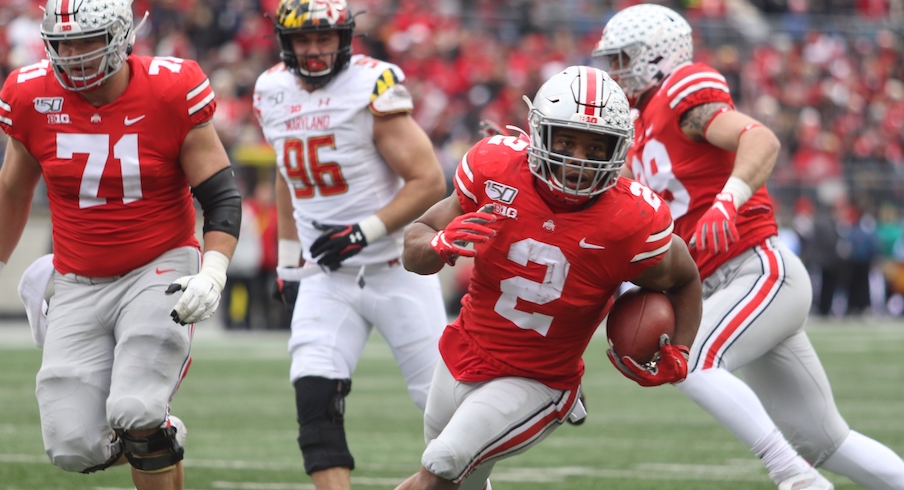 J.K. Dobbins Doesn't Believe in Slowing Down