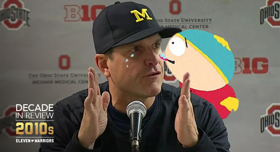 Michigan's Jim Harbaugh might want to think again about bolting