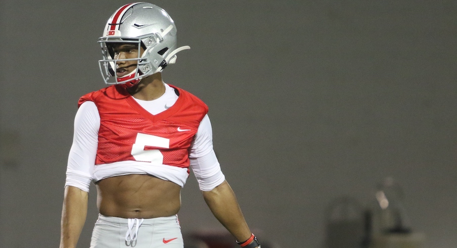 Ohio State football sophomore receiver Garrett Wilson and his potential  explosion in the slot 