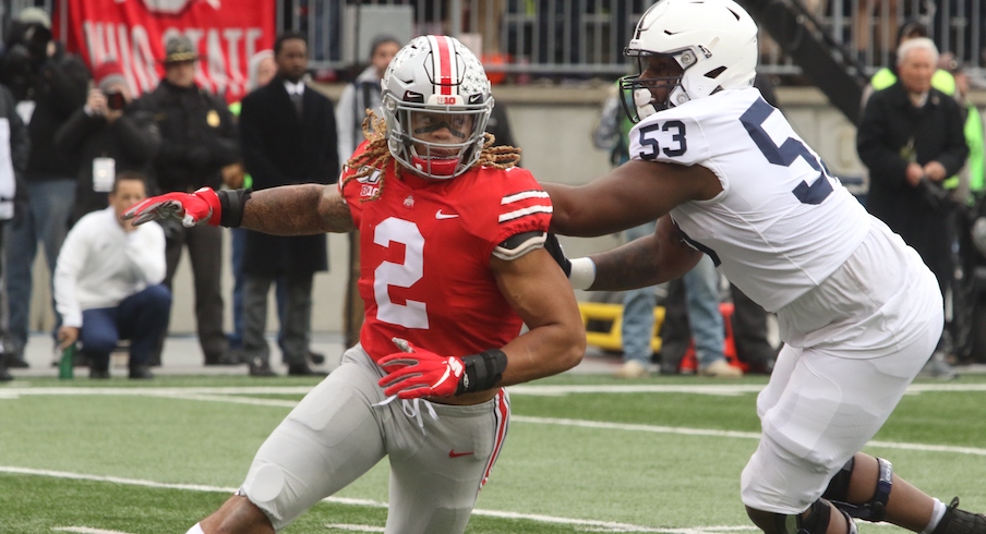 Former Ohio State DE Chase Young shows leadership