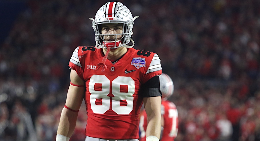 Jeremy Ruckert - Ohio State TE #88 vs Indiana (2021) 