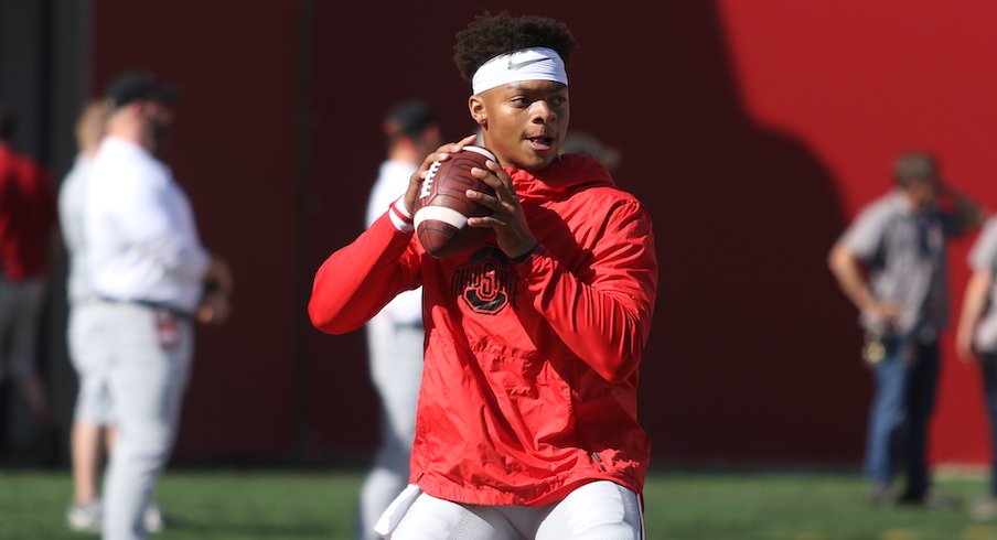 Ohio State's Justin Fields Shows Out In Workouts As Elite 11 Finals  Counselor