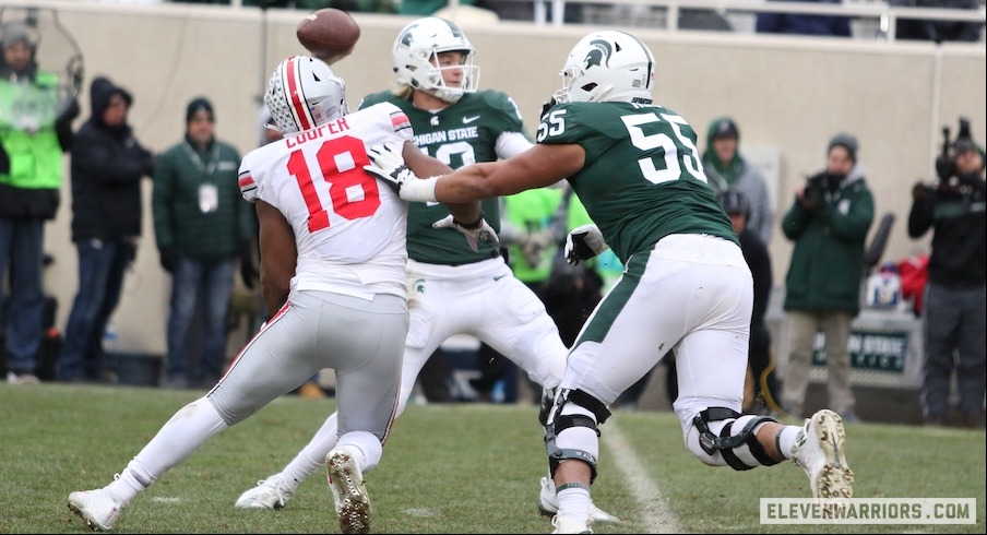 Five Things: Larry Johnson, Justin Fields and Chris Olave Lead Ohio State  to Blowout Win over Michigan State