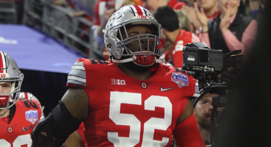 NFL on X: .@OhioStateFB OG Wyatt Davis wants to live out his NFL