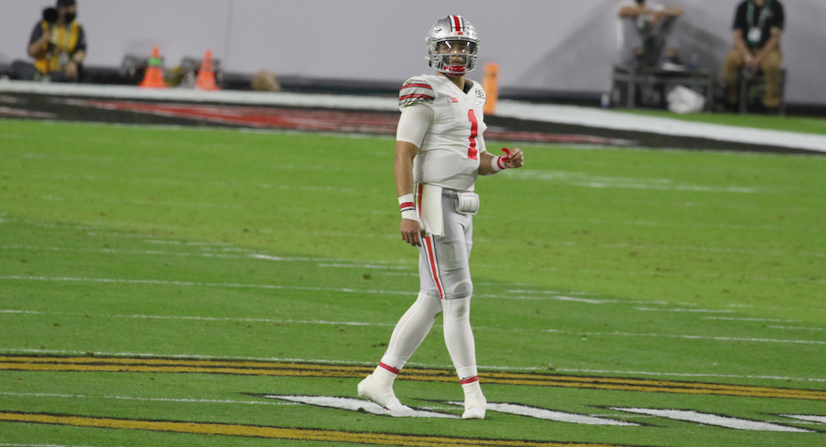 National championship game: Hobbled Justin Fields not enough for OSU