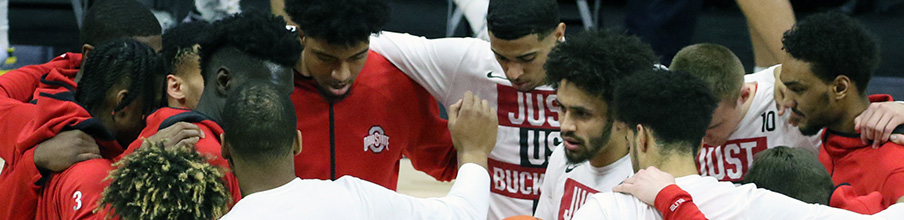 Ohio State basketball at the 2021 Big Ten Tournament in Indianapolis