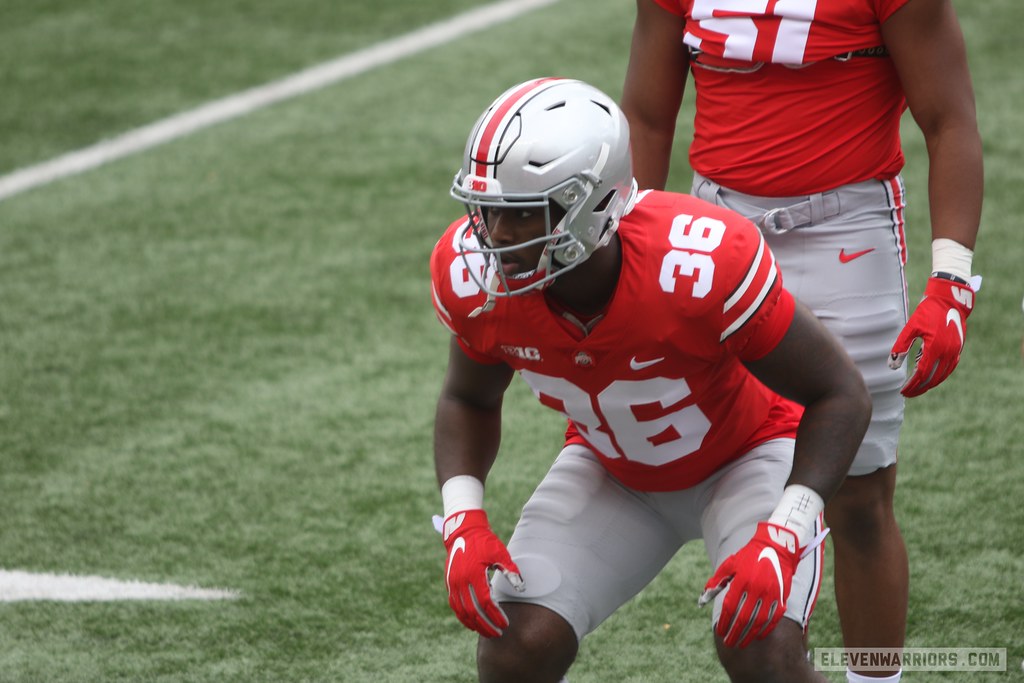 Dismissed from Ohio State, LB K'Vaughan Pope apologizes after storming off  field during Akron game 