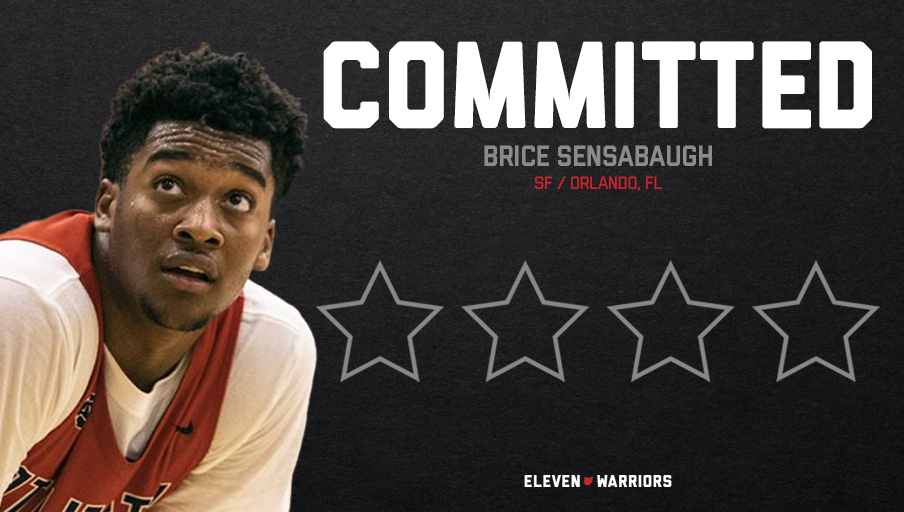 Brice Sensabaugh's climb leads Buckeyes in new recruiting rankings