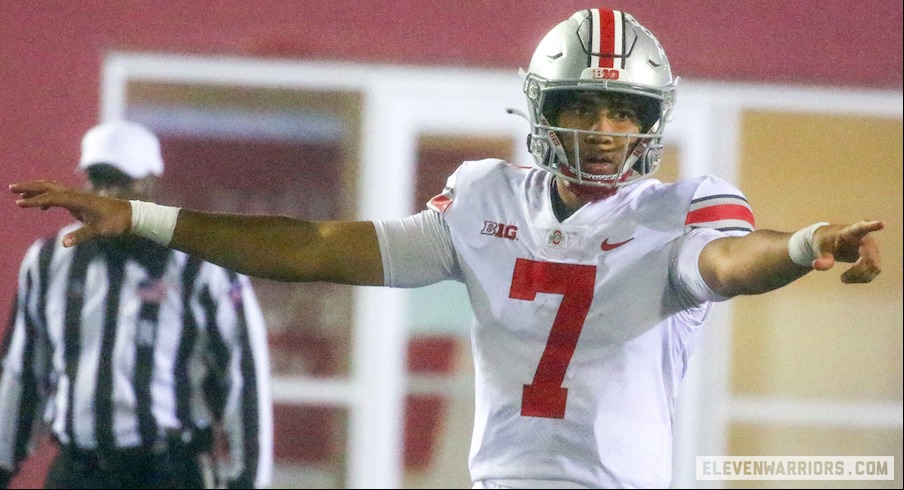 Ohio State's Chris Olave, Garrett Wilson On Maxwell Award Watch