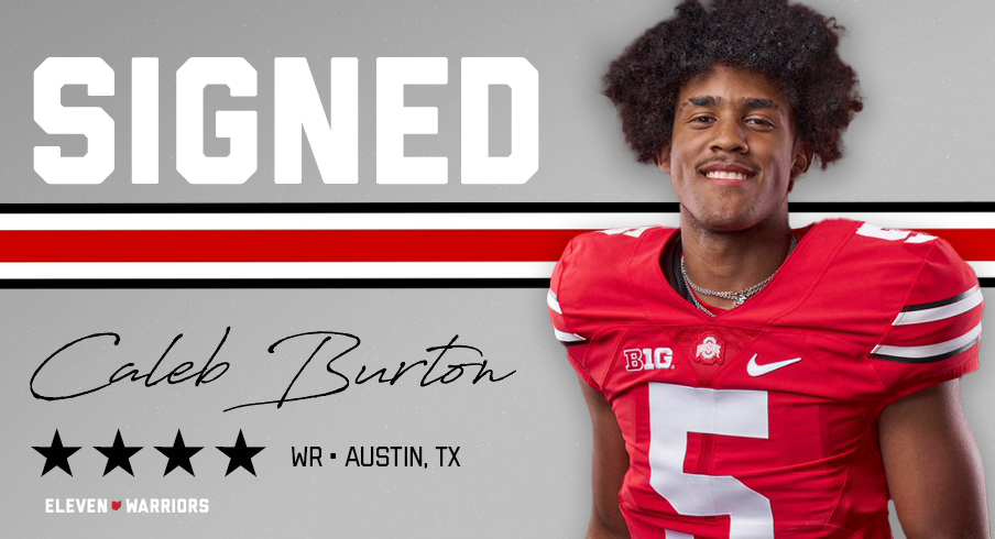 Signed Caleb Burton Gives Ohio State Yet Another Elite Playmaker