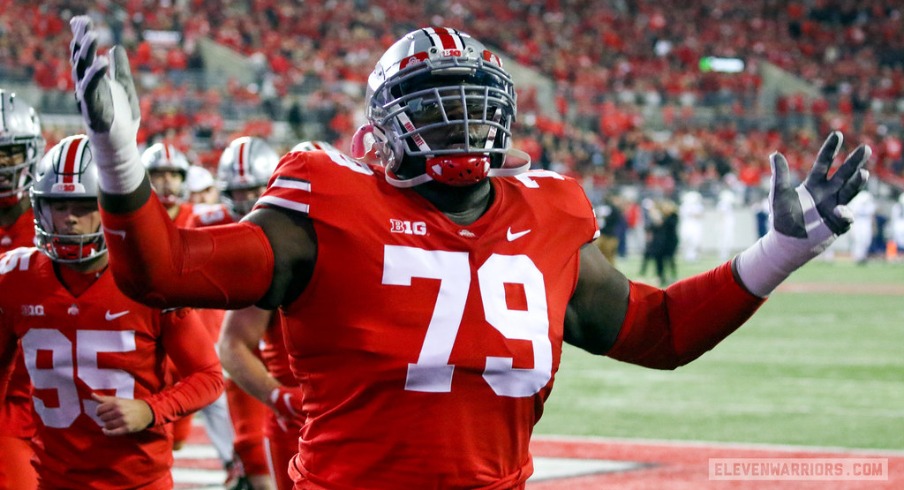 Dawand Jones Emerging Along Ohio State Offensive Line - Sports Illustrated Ohio  State Buckeyes News, Analysis and More