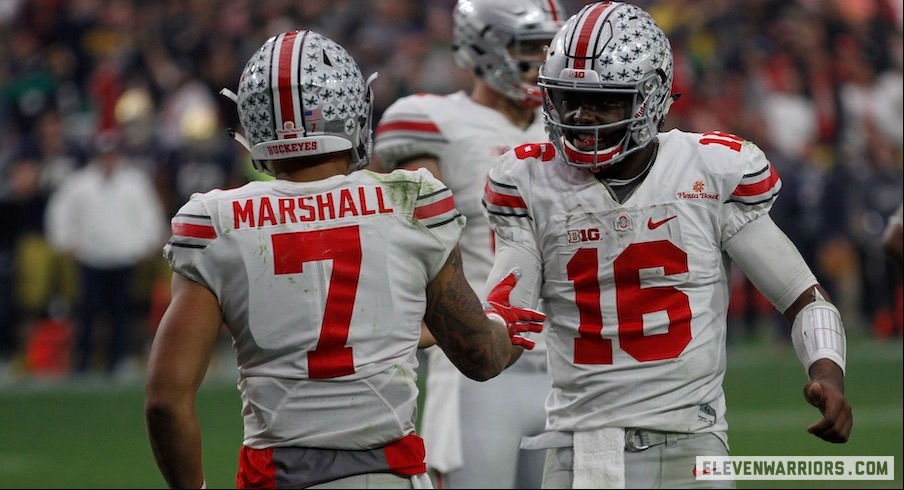 Ohio State WR Jalin Marshall signs with the New York Jets - Land-Grant Holy  Land