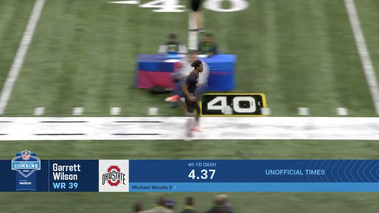 Garrett, DT, Ohio State - 40-yard dash