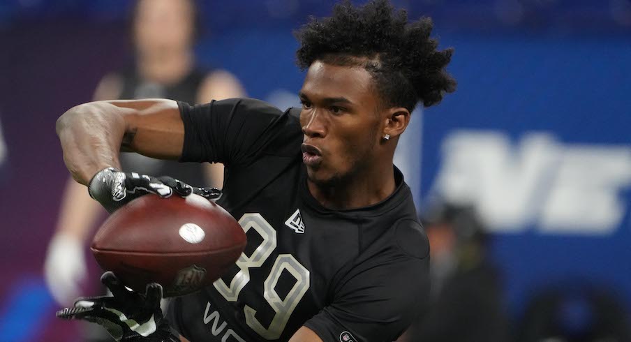 NFL Pro Day News and Rumors: Ohio State WRs Garrett Wilson and Chris Olave  impress NFL brass in attendance