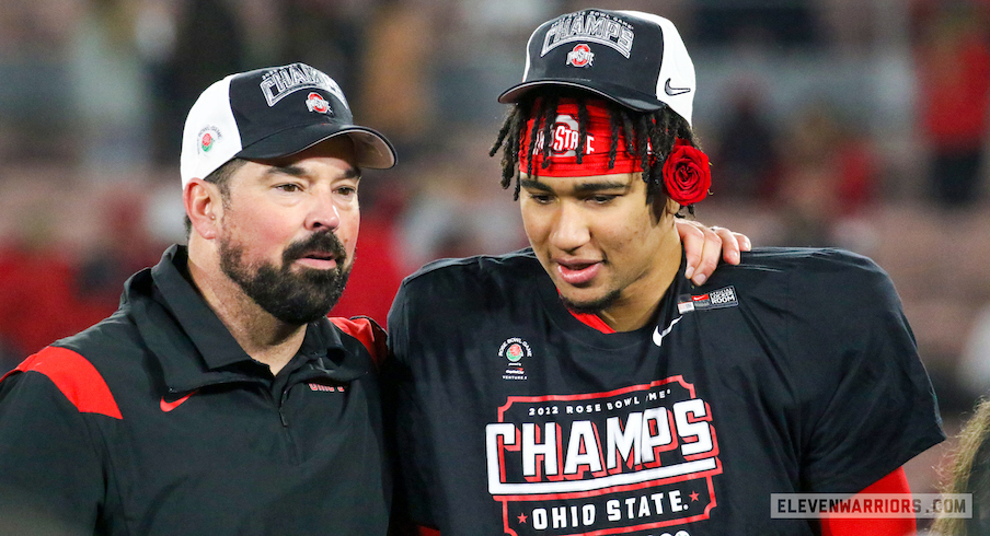 Watch: Ohio State QB CJ Stroud pays tribute to Dwayne Haskins at