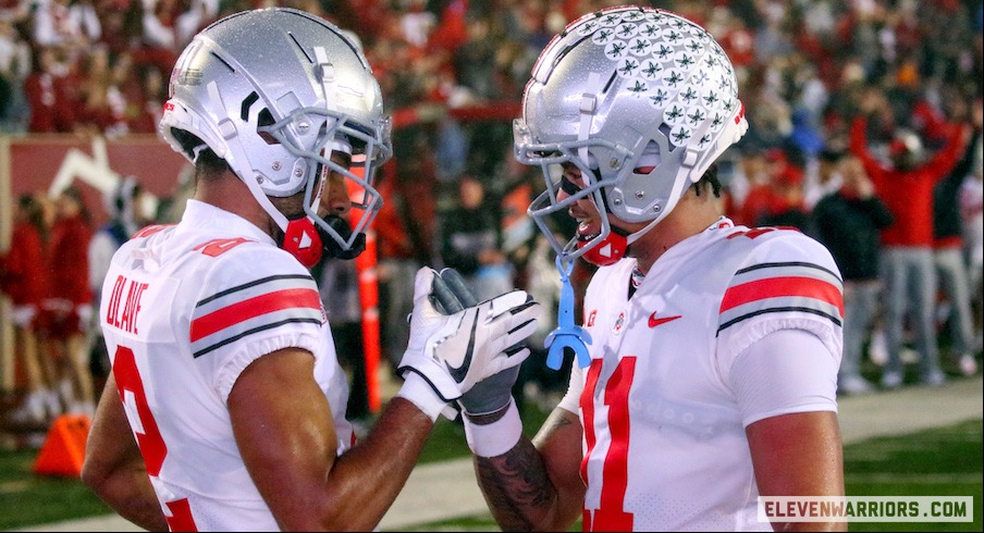 Chris Olave passes torch to next in line in Ohio State wide receiver room