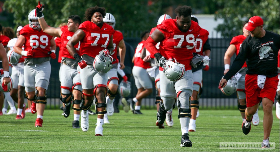 What is Ohio State football's 2022 preseason camp schedule