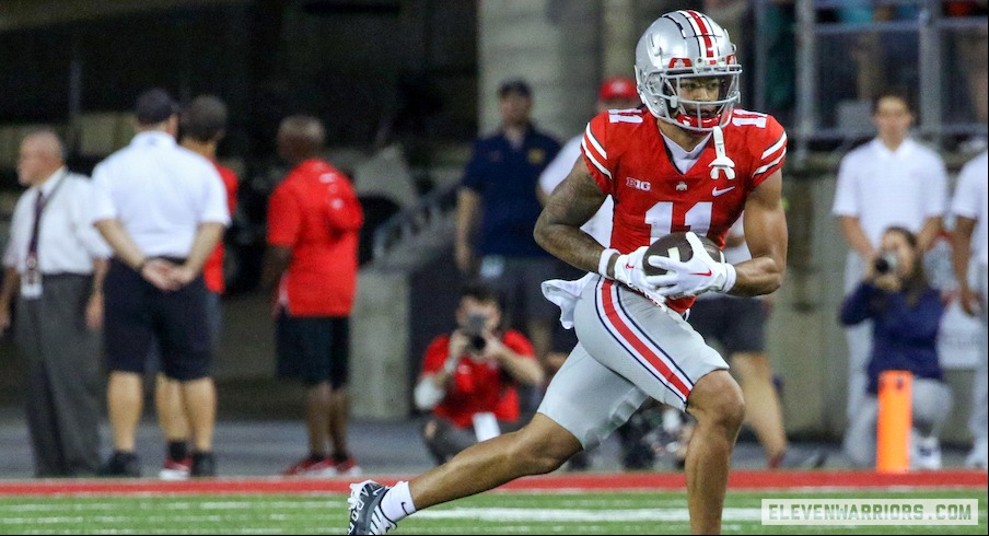 It's probably time to stop worrying about when Jaxon Smith-Njigba will  return to Ohio State lineup - Land-Grant Holy Land