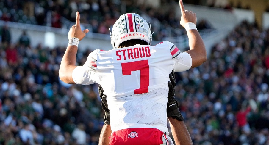 Stroud throws 5 TD passes, No. 6 Ohio State routs Purdue