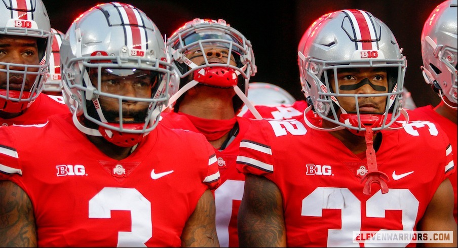 Ohio State's Miyan Williams, Jaxon Smith-Njigba Unavailable At