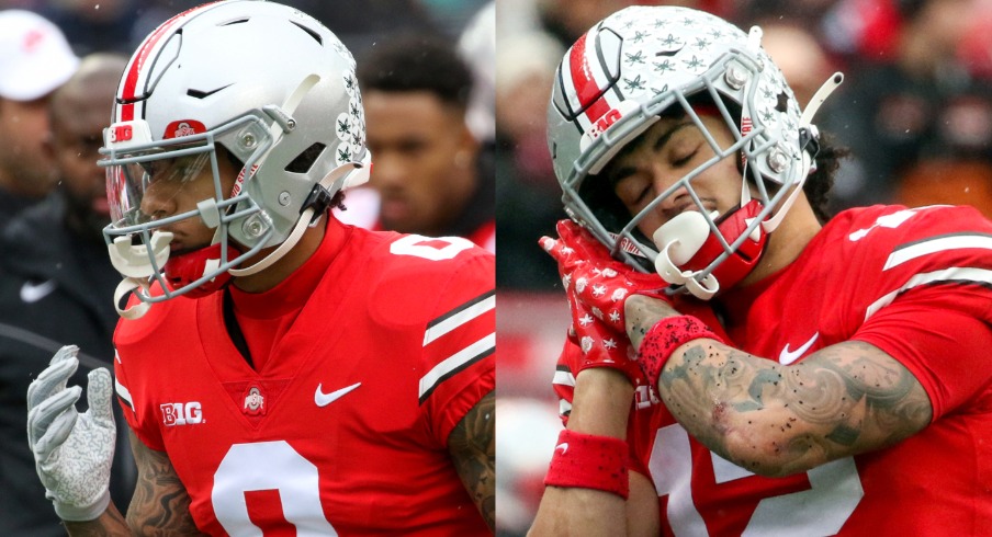 Ohio State Captain Kamryn Babb Makes First Career Catch, Touchdown in  Season Debut Against Indiana