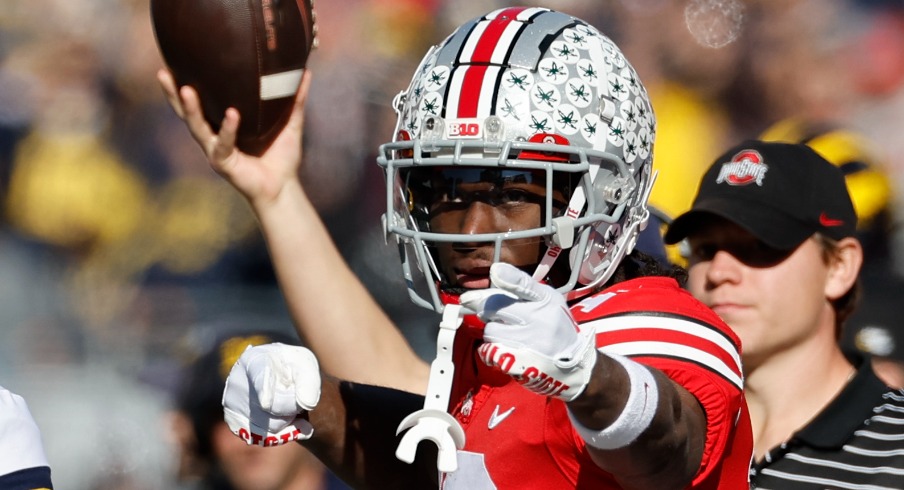 Marvin Harrison Jr. talks emphasizing Michigan-Ohio State rivalry