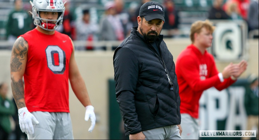 Ohio State dogged by Michigan loss during Peach Bowl prep