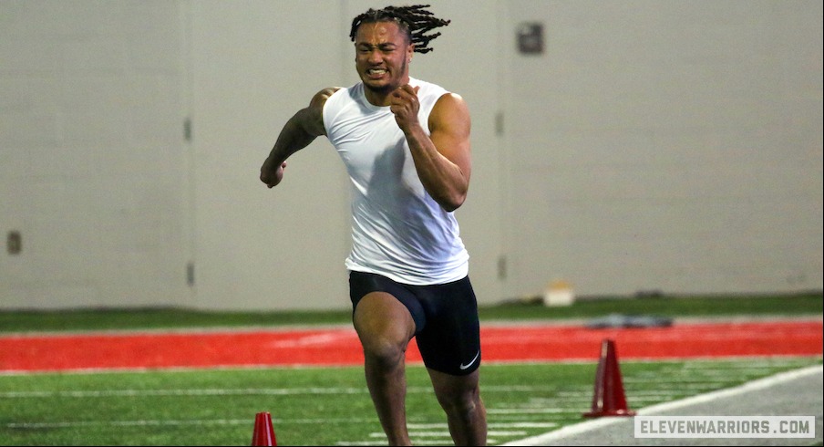 Official 40-yard dash results from Oregon's pro day - On3