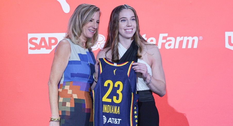 Taylor Mikesell selected by Indiana Fever in 2023 WNBA Draft - Land-Grant  Holy Land